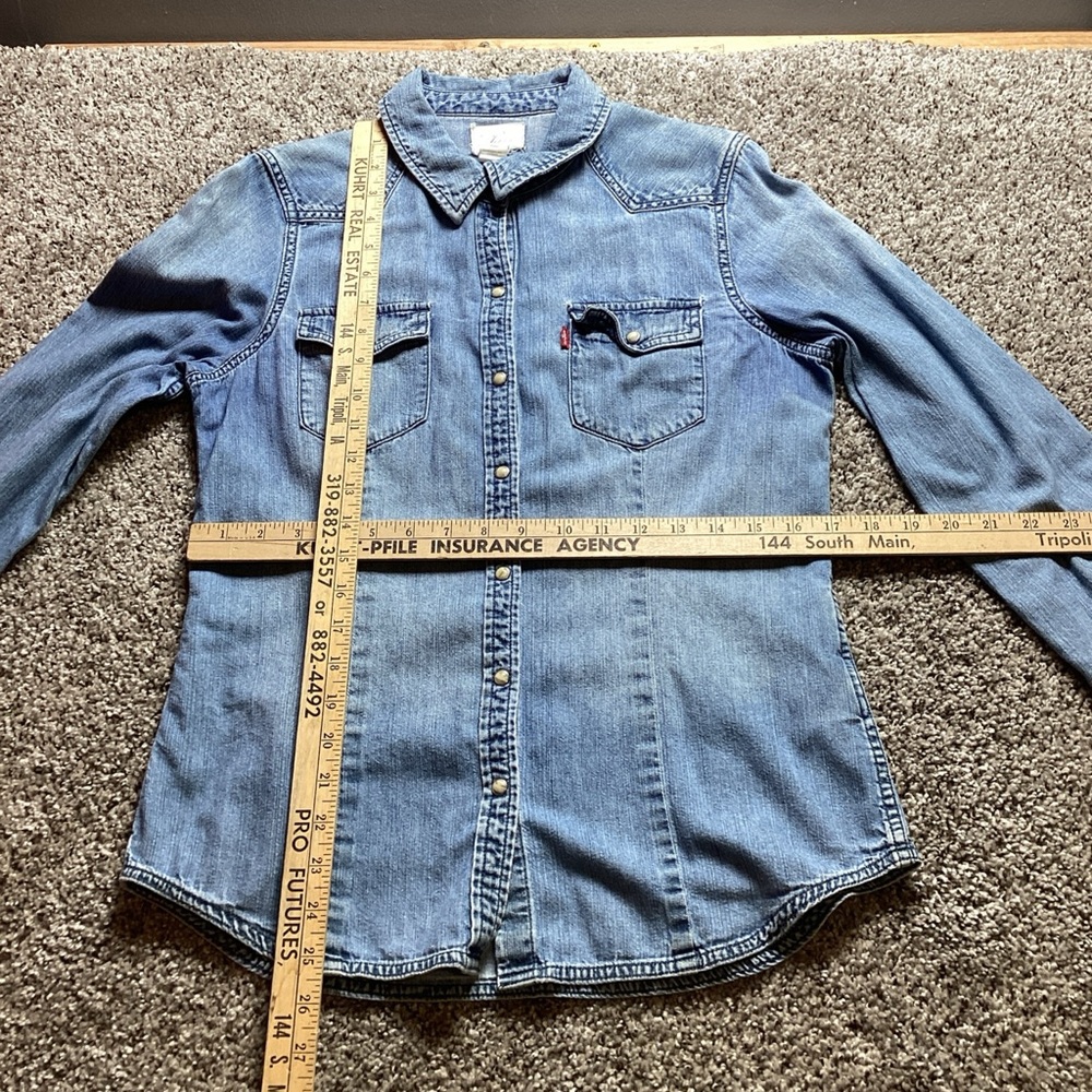 Levi's Blue Denim Shirt